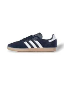 Adidas Giày thể thao Samba OG nam/nữ, chất liệu da lộn lưới thoáng khí, nhẹ, thường ngày mùa hè JQ5141 - Đen và Trắng - Xem 1