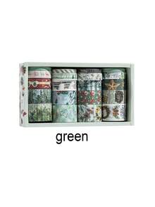 20 Rolls, Giant Starry Sky Bronzing Bronzing Silvery Washi TapeDream Planet Universe DlY Decorative Stickers Student School Hand Account Tape, Junk Journal Stickers Supplies, CreativeMasking Tape, Scrapbooking Decor, Journaling Decor(6 Rolls/12 Rolls/20 Rolls) - Blue - View 15