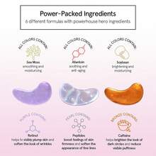 Grace & Stella Caffeine Under Eye Patches - Awakening Eye Patches For Puffy Eyes And Dark Circles - Under Eye Mask Patches With Niacinamide & Hyaluronic Acid - Vegan, Cruelty-(Bronze, 24 Pairs) - 6種顏色(18雙) - 查看 5