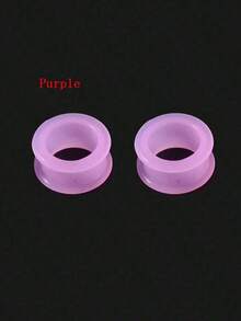 2 szt. elastycznych silikonowych tuneli do uszu, zatyczek do uszu, kolczyków ekspanderów do rozszerzania uszu, biżuterii do ciała 3-20 mm