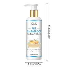 2 pièces Shampooing pour chien à l'avoine (convient aux chats et aux chiens), soulage les démangeaisons et hydrate la peau et les poils secs