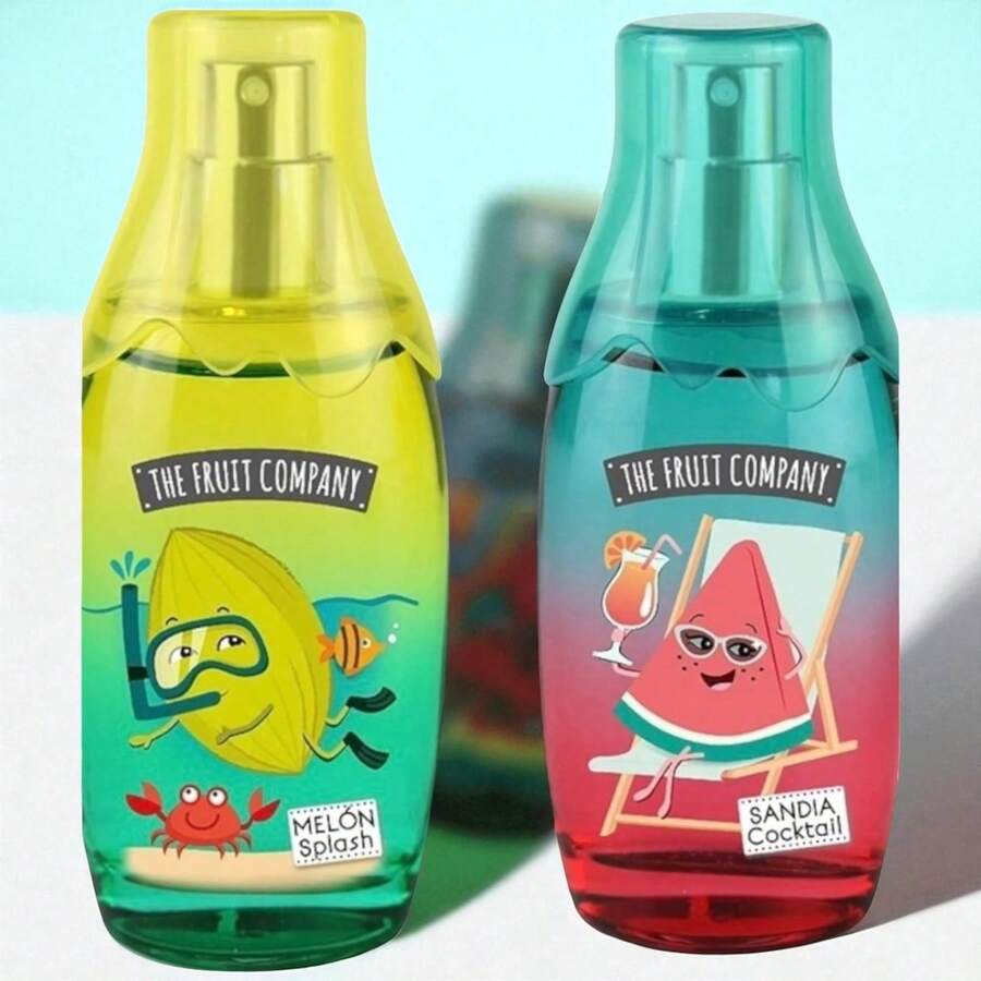 EverlyX Fruit Company 水果香水套裝 - 具有熱帶和有趣香氣的令人難以抗拒的香水 - 特別版，帶來獨特的感官體驗✅ 24/72 小時送貨到西班牙（半島） - 甜瓜果汁 + 西瓜雞尾酒 - 查看 1