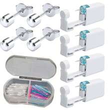 5pcs Ear Piercing Kit With Plastic Earrings For Ear Infection,Disposable Ear Piercing Gun Built-In Earrings Stud - A1 - View 19