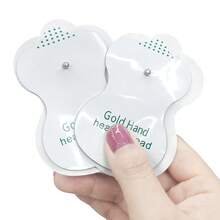 Self-Adhesive Electrode Pads, High Quality Reusable Electrode Pads, EMS Massage Pad Replacement Parts, Suitable For TENS Pulse Digital Massager, 3.5mm Connector Muscle Stimulator - Multicolor - View 9