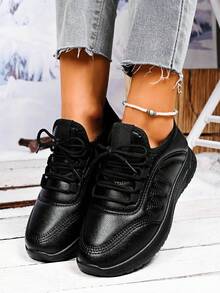 Damen Lässig Outdoor Schneestiefel, warme Sportschuhe