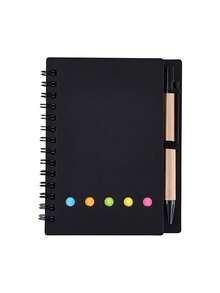 Cuaderno personalizado + Juego de bolígrafo, Juego de cuaderno y bolígrafo, Regalo para nuevo trabajo o maestro, Suministros de oficina, Regalo de papelería, Cuaderno de viaje, Para la familia - Juego de cuaderno y bolígrafo multicolor - Ver 22