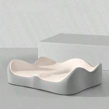 1 件装符合人体工程学的记忆泡沫座垫，采用空心透气设计，柔软弹力涤纶，适用于轮椅、汽车座椅和办公椅 - 混合颜色，椅子座垫，汽车座椅舒适度，符合人体工程学的轮廓形状，易清洁材料 - 彩色 - 查看 14