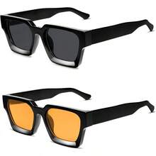 2 piezas - Negro + Negro / Amarillo