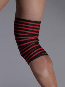 VBOSI 1 Piece Men Women Adjustable Compression Knee Wrap Support For Squat Weightlifting Gym Accessories Knee Support Sports Knee Pads Gym Knee Pads