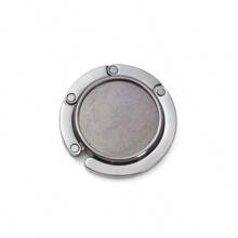 1 pieza Gancho plegable para escritorio, gancho portátil de material metálico, colgador para escritorio de oficina, gancho para mochila de estudiante