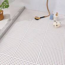 Kit Of 6 Modular Rubber Mats With Non-Slip Surface For Bathroom Shower - 白色 - 查看 2