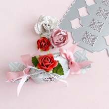 Candy Shape Gift Package Box 3D Embossing Metal Cutting Dies Stencil DIY Scrapbooking Album Paper Template Mold Decor