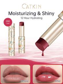 CATKIN 亮泽保湿润唇膏，轻盈亮泽，不粘腻，3.4克，二氧化碳萃取郁金香 - C02 TULIP - 查看 8