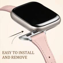 Cinturini in pelle sottili compatibili con Apple Watch da 38mm, 40mm, 41mm, 42mm, 44mm, 45mm, 46mm, 49mm, cinturini in pelle di prima scelta, sottili, per Apple Watch Ultra SE Series 10/9/8/7/6/5/4/3/2/1