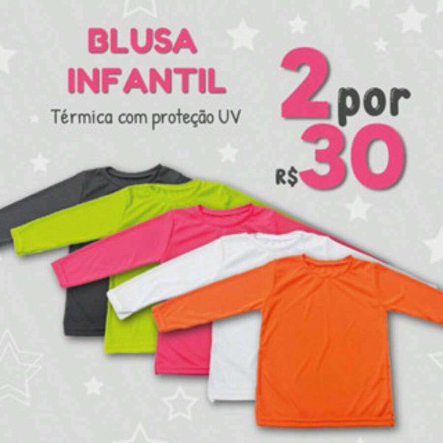 Kit With 2 UV Thermal T-Shirts For Children Without Hood - 男孩彩色套裝 - 查看 1