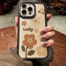 Funda para teléfono 1PC Teléfono Bling de Doble Cara, Parte Trasera Dura Suave a Prueba de Golpes, Multicapa, TPU + PC, Compatible con 16/15/14/13/12/11 Pro/Plus - Blanco - Ver 3