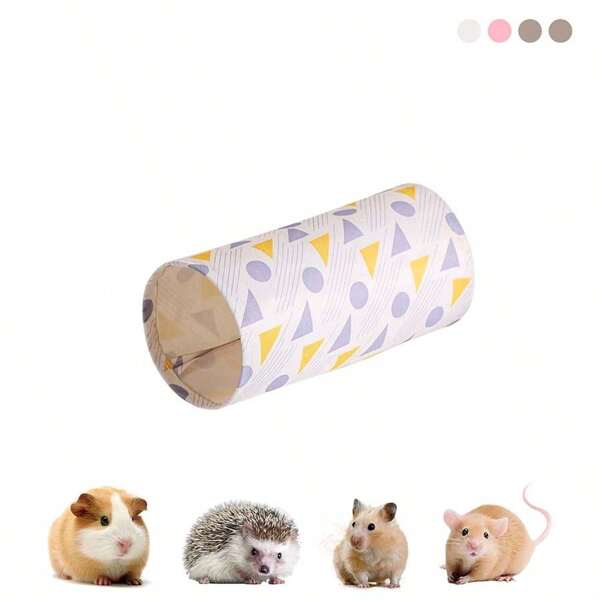 ITANDME Hamster Hideout Hamster Tunnel, Portable Guinea Pig Hideout Guinea Pig Tunnel, Easy To Clean & Lightwight, Guinea Pig Toys In Cages, Rat Tunnel For Playing Resting, Hamster Toy For Hamster Rat Mini Guinea Pig