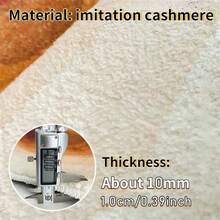 1pc Cute Black Cat Pattern Plush Non-Slip Absorbent Soft Shaggy Indoor Decorative Rug Carpet For Doorway, Bedside, Home Decor