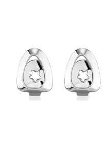 4pcs/2pcs/1PC Hallowmas Teeth Jewelry Hip Hop Simple And Fashionable 14K Gold Plating Hollowed-Out Teeth Copper Material Has A Smooth Surface Grillz Gold Grills For Teeth Grills For Teeth Women&Grills For Teeth Men Jewelry