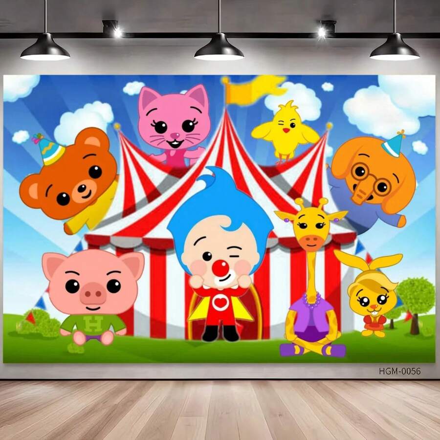 P-Plim P-Plim Banner Photography Studio Backdrop Outdoor House Party Decoration Photo Background Curtain Back Drop (Multiple Styles) - 樣式 2 - 查看 1