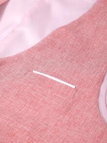 1 件复古绅士西装背心，男士商务休闲马甲