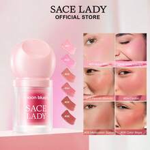 Sace Lady Rubor Líquido Serum Waterproof Maquillaje Multifun 02+Acne Patch - 02 - Ver 2