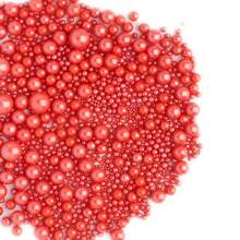 حبيبات لؤلؤية ذهبية سكرية للتزيين على الكيك - كرات سكرية لتزيين الكب كيك والآيس كريم وتزيين الكيك