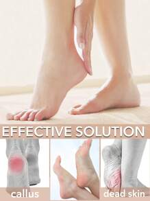 ANDVICTORY 1/3/5 件足部锉刀去茧器不锈钢足部锉刀修脚工具去除脚跟硬死皮旅行适用 - 彩色 - 查看 3