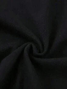 Camiseta de Hombre de Cuello Redondo y Manga Corta de 220 Gramos, Patrón de Impresión Creativa, Diseño Simple, Proceso de Tejido, Suave y Cómoda, Adecuada para Uso en el Campus, Reuniones de Fiesta, Uso Diario, Una Buena Elección para Familia y Amigos - Negro 3 - Ver 3
