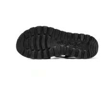 Skechers 女士新款厚底罗马风格凉鞋，轻便沙滩鞋 - 黑色 - 查看 4