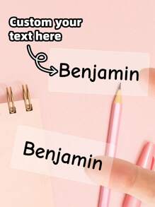 1~216 piezas Etiqueta personalizada con nombre, dibujos animados frescos y simples, lindos, impermeables, suministros escolares modernos, etiqueta, regreso a la escuela, suministros escolares, etiqueta de papel, etiqueta de categoría, etiqueta de número de categoría, multifuncional, amigos, hijo, hija, estudiantes escolares para el hogar, la escuela, multifuncional, para el Día de San Valentín, para el Día de la Madre, para el Día del Padre, para la graduación - Multicolor - Ver 2