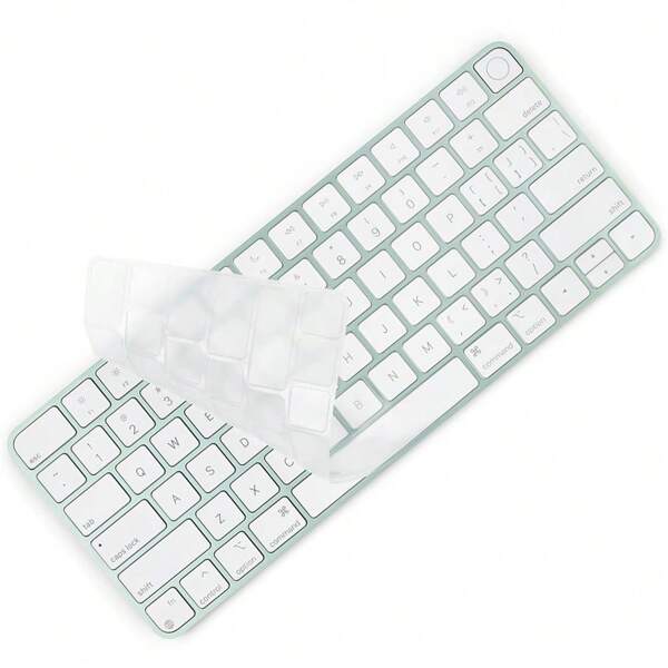SDYIGOE Ultra Thin TPU Keyboard Protector Cover Skin For Magic Keyboard With Touch ID A2449 A3118 Without Touch ID A2450 A3203 Keyboard