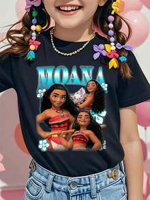 Cartoon Pattern T-Shirt - Comfortable And Casual Short Sleeve Round Neck T-Shirt - Summer Fashion Carefully Designed Pattern