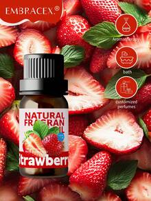 EMBRACEX. 6pcs/1PC 10ml Essential Oils Fruit Essential Oil Set | Mango Apple Cherry Strawberry Blueberry Raspberry Scents | Home Diffuser, Candle Making | 6Pcs Fresh Fragrance Kit Diffuser/Scented Candle/Room Spray Air Freshener/Sleep Aid/Stress Relief Baking/DIY Candles Making - 水果 - 查看 8