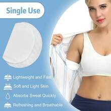 200pcs Armpit Sweat Pads, Disposable Underarm Absorption Sweat Pad, And Effective, Breathable, Invisible, Absorbing Patch, Lightweight And Sweat Absorbing,Comfortable And Odorless, Easy To Use, Suitable For Both Men And Women In Hot Summer(200PCS )Body Care For Travel,Sport,Outdoor,Summer,Stickers, Christmas For Holiday Gift Giving