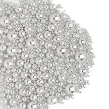 حبيبات لؤلؤية ذهبية سكرية للتزيين على الكيك - كرات سكرية لتزيين الكب كيك والآيس كريم وتزيين الكيك