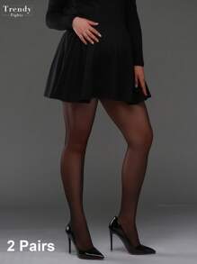 30D 孕妇紧身裤高弹力纯色透明连裤袜，时尚性感百搭黑色孕妇装紧身裤，适合春夏季、万圣节、秋季袜子 - 彩色 - 查看 9