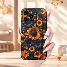 Funda de teléfono clásica, creativa, hermosa y elegante, textura mate, patrón de crisantemo pequeño, personalidad a la moda, de gran , diseño a prueba de golpes y anticaídas, resistente a la suciedad y duradera, adecuada para  17/17 Pro/17 Pro Max/17 Air/ 16/16 Pro/16 Pro Max/16 Plus/ 15/15 Pro Max/15 Pro/15 Plus/ 14/14 Pro/14 Plus/14 Pro Max/ 13/13 Pro/13 Pro Max/12/12 Pro/12 Pro Max/11/11 Pro/11 Pro Max/XR/X/XS/XS Max. Es el regalo de cumpleaños perfecto para novias, novios, esposos, esposas, amigos o para uno mismo, innovador y a la moda, adecuado tanto para hombres como para mujeres.(Enviado a amigos, novias, novios y familiares) - Multicolor 2042 - Ver 2