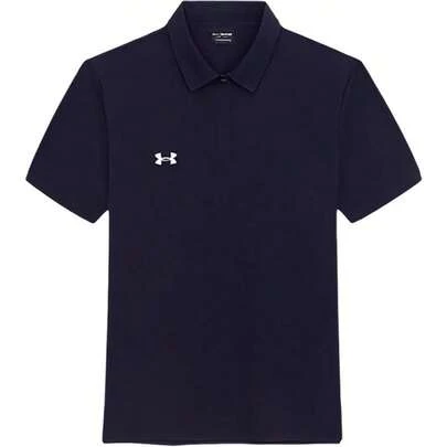  Áo polo tay ngắn cổ bẻ dệt kim kiểu cổ điển nhẹ của Under Armour, áo polo mặc hàng ngày thoải mái để đi làm.