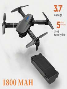 CASRRA The E88 Smart Camera Drone Features Real-Time Image Transmission With Dual Cameras. It Has One-Touch And Landing Functions. This Is A Foldable Remote-Controlled Drone Toy, Making It An Ideal Photography Drone For Beginners. It's A Great Gift Choice For Christmas, Halloween, And Thanksgiving.