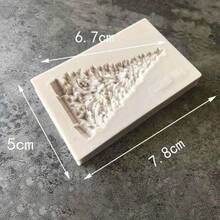 Christmas Molds DIY Epoxy Resin Cake Baking Decoration Christmas Tree Shape Silicone Mold Handmade Making Small Tools Accessories Christmas Christmas Decorations Christmas Pajamas Christmas Gifts Christmas Decor - Color random - View 5