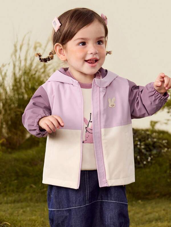 mini bala Boys Girls Hooded Jacket 2025 Fall Waterproof Windproof Outerwear
