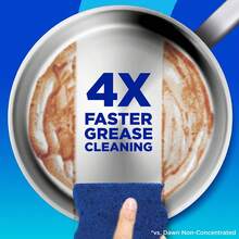 Dawn Platinum Dishwashing Liquid Dish Soap, Refreshing Rain Scent, 14.6 Fl Oz, Holiday Cleaning Aid, New Year Kitchen Restock - Màu xanh lam - Xem 4