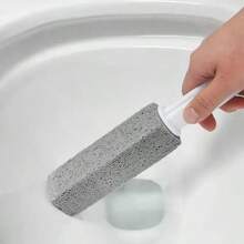 Volcanic Stone Toilet Cleaner, Equipped With A Long Handle And Ergonomic Grip, Portable Stain Removal Tool, Suitable For Bathrooms, Sinks, And Pools, Does Not Scratch Surfaces, Comes With A Hook, Ideal For Hotel, Homestay, And Household Cleaning, Bathroom Cleaning Tools.