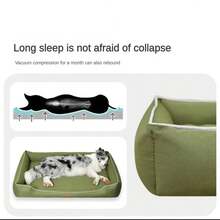 wuyingongfang 1pc Thickened Oxford Cloth Dirt-Resistant Washable Bite-Resistant Anti-Slip Waterproof Dog/Cat Bed, Suitable For All Seasons, High Quality Pet Pad For Small/Medium/Large Dogs - Multicolor - View 3