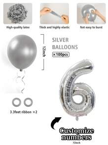 32 بوصة من الأرقام المخصصة باللون الذهبي والفضي والأسود، أرقام عيد ميلاد مخصصة، ذهبية معدنية بلون سادة، فضية، خرزات بالون أسود مناسبة لعيد الميلاد، الزفاف، عرض الأطفال، عيد الحب، ديكور الحفلات، تزيين العزوبية، حفلة عيد الميلاد بموضوع القوس، زخرفة خطوبة العروس، زينة ، مناسبة لحفلات عيد الأم، الذكرى السنوية، رأس السنة، معرض الأطفال ، التخرج، الخطوبة، حفل الزفاف.