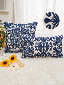 1pc Modern Geometric Pillow Cover - Stylish Decor For Bedroom, Living Room, Car & Sofa - Durable & Versatile Home Decoration