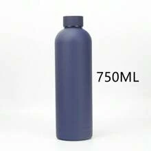 Taza de boca estrecha de acero inoxidable estilo estadounidense de 17/25oz500/750ml, botella de agua aislada al vacío portátil, termo deportivo con gran capacidad para senderismo y escalada, ideal para fiestas y regalos, de vuelta al colegio