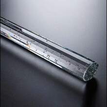 1 pezzo Lampada a sospensione di lusso regolabile a singola testa, adatta per soggiorno, camera da letto, comodino, corridoio, parete di sfondo, forma a goccia di vetro, dimmerabile a 3 colori, cristallo