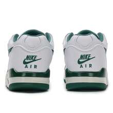 Nike Zapatillas casuales para hombre - AIR FLIGHT 89 LOW Blanco y Verde Zapatos deportivos HJ4484-102 - Blanco/Verde abeto/Blanquecino fantasma - Ver 5